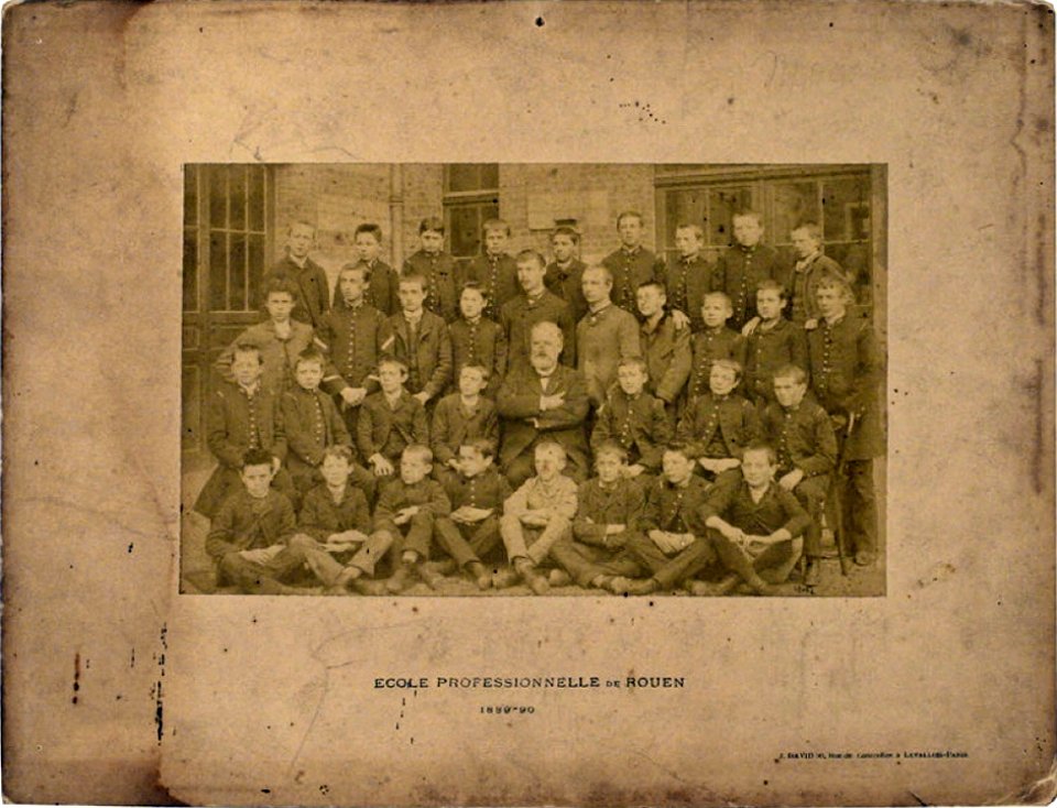 Rouen, école professionelle (J David, 1890)