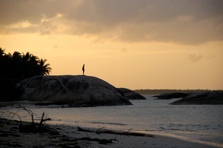 Beach landscape sri lanka