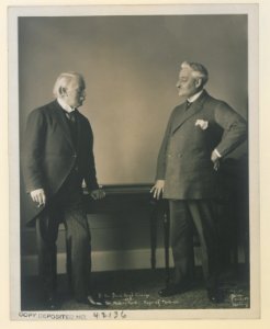 Rt Hon David Lloyd George and Hon Mederic Martin, Mayor of Montreal (HS85-10-42136) original