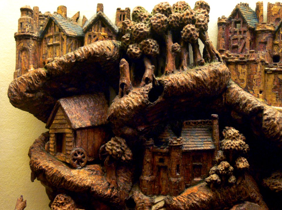 RoulotteSculptéeMoyenAge2