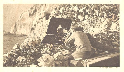Rudolf Balogh - Battles of the Isonzo postcard 19