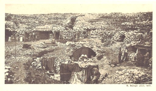 Rudolf Balogh - Battles of the Isonzo postcard 31