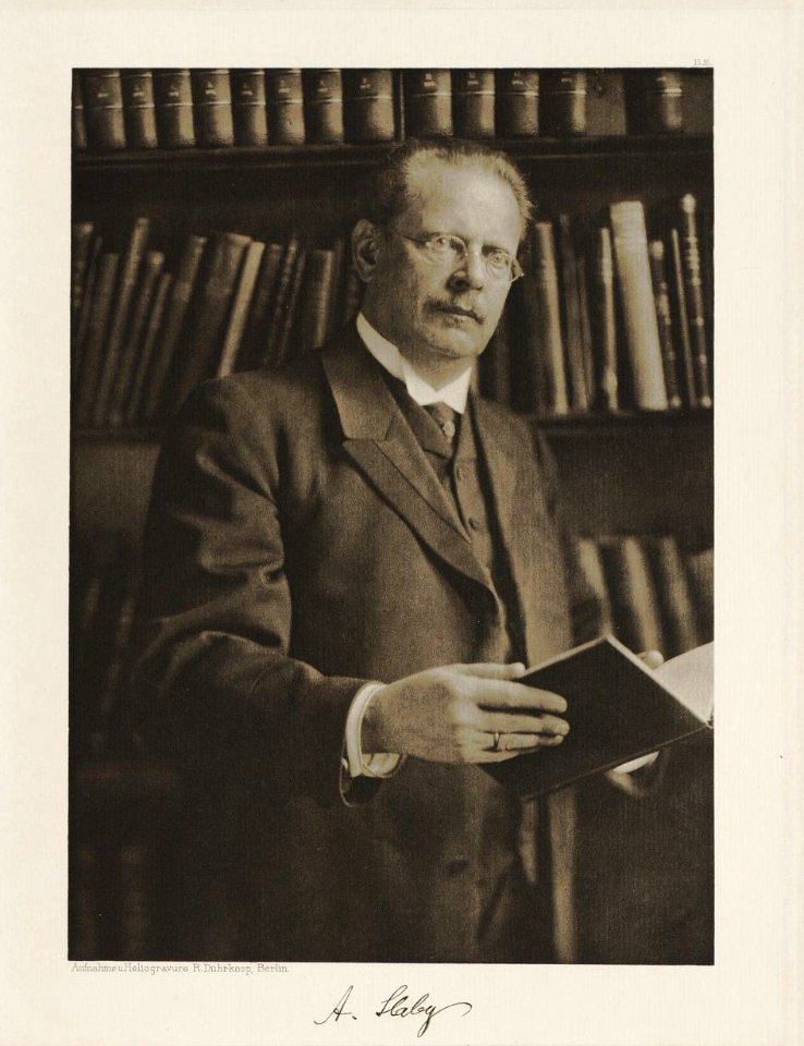 Rudolf Dührkoop - Adolf Slaby (1907) (KTHzB)