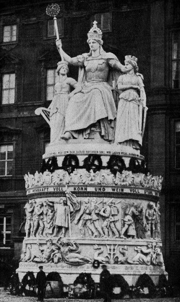 Rudolf Siemering - Germaniadenkmal Berlin 1871 gesamt