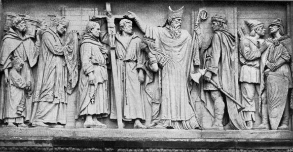 Rudolf Siemering - Kriegerdenkmal 1870-71 Brandenburg Relief 1