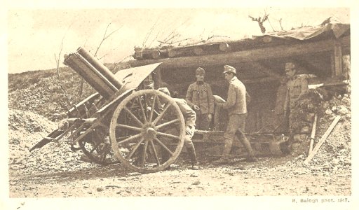 Rudolf Balogh - Battles of the Isonzo postcard 21