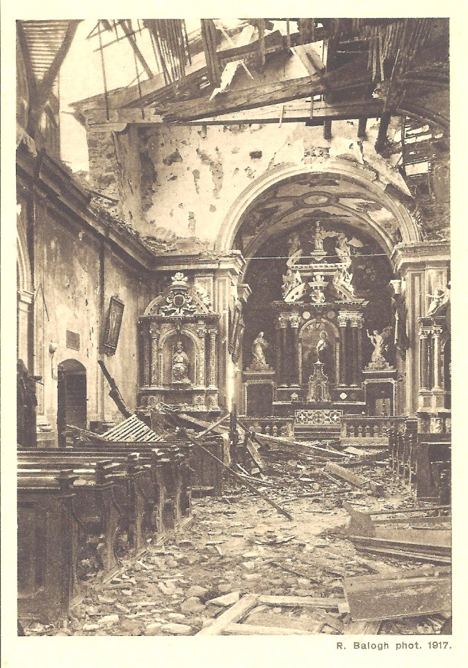 Rudolf Balogh - Battles of the Isonzo postcard 33