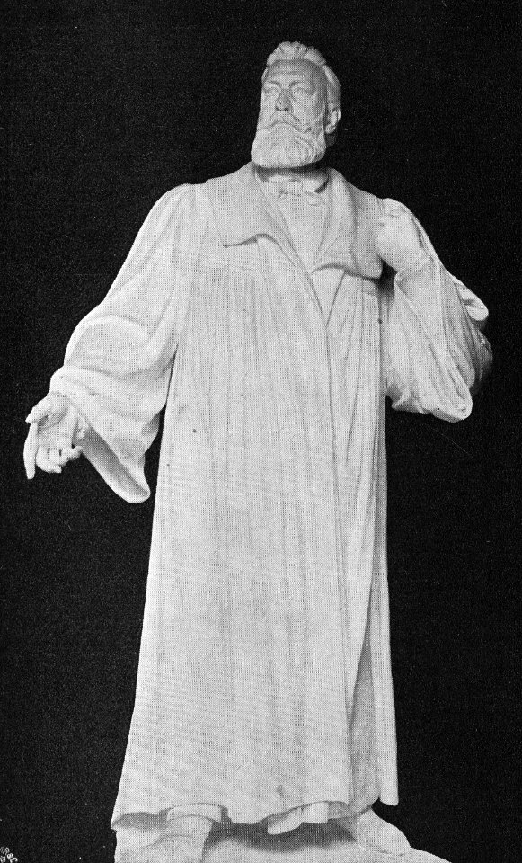 Rudolf Siemering - Berlin Denkmal Treitschke (Modell)