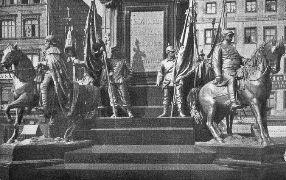 Rudolf Siemering - Leipzig Siegesdenkmal Detail