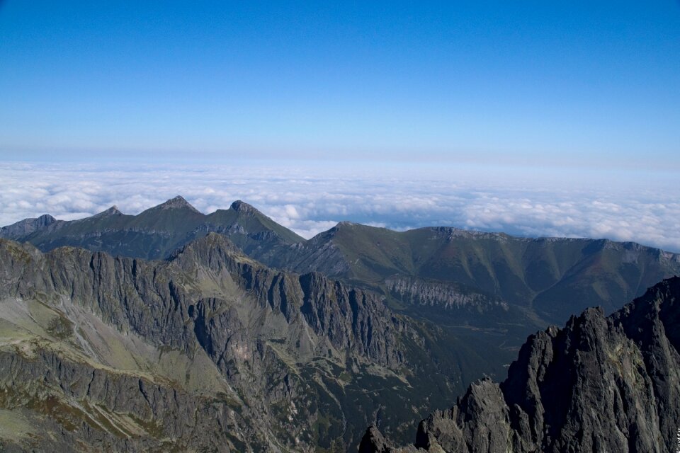 Landscape clouds tatry