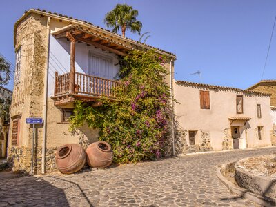 Village street rural