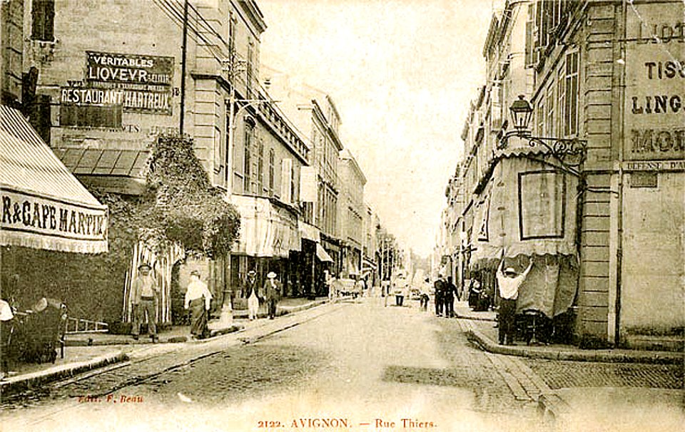 Rue Thiers Avignon