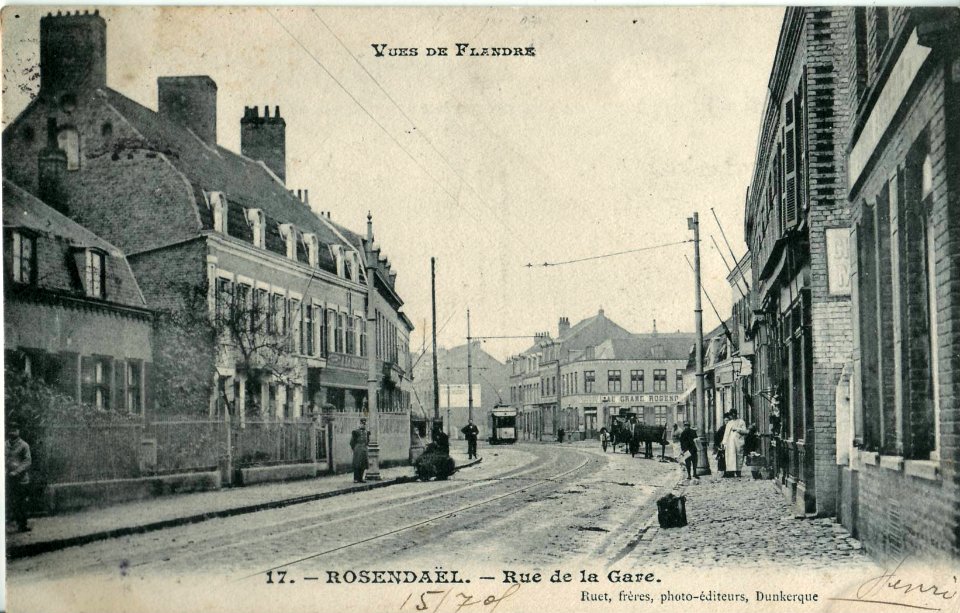 Ruet 17 - VUES DE FLANDRE - SOSENDAEL - Rue de la Gare