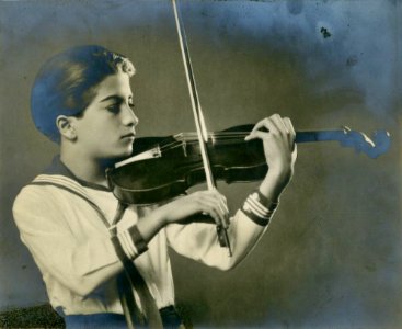 Ruggiero Ricci (Székely Aladár felvétele, 1932) – crop photo