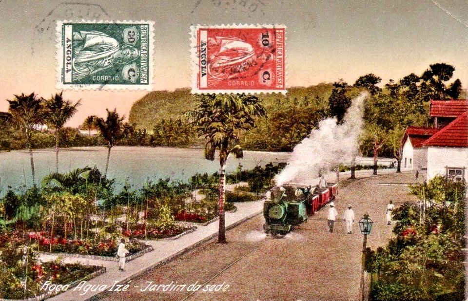 Roça Agua Izé - Jardim da sede
