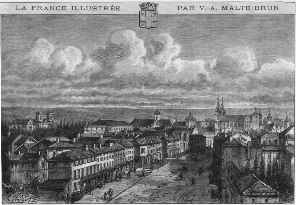 Rue ste-Croix maintenant Carnot