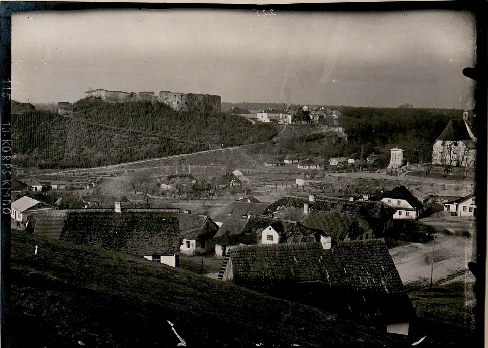 Ruine und Kloster Jazlowiec von Norden. (BildID 15734802)