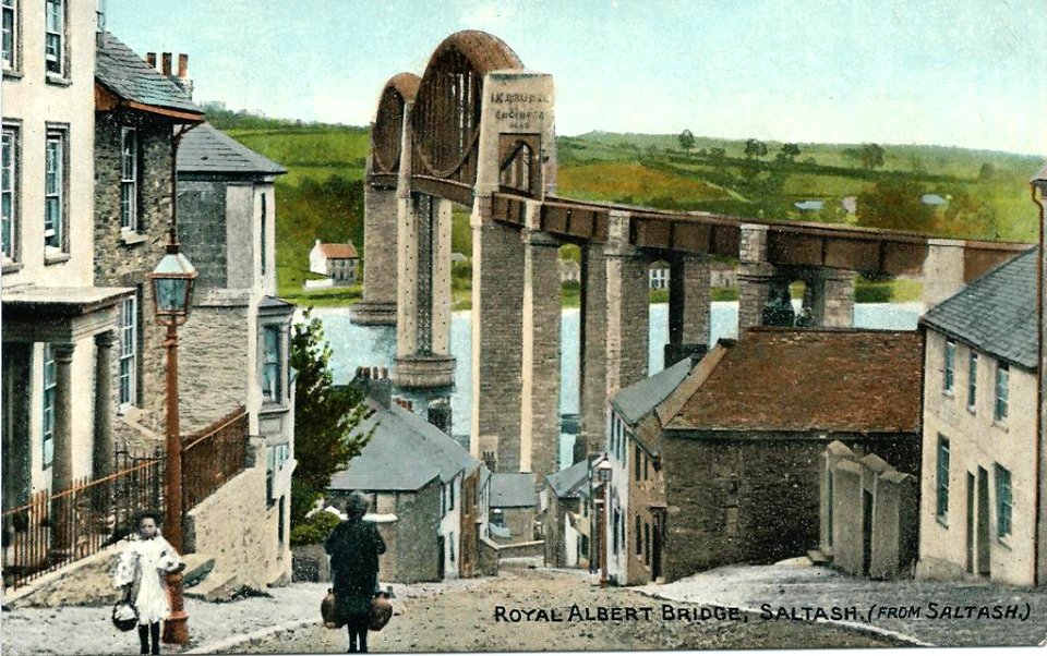 Royal Albert Bridge, Saltash (from Saltash)
