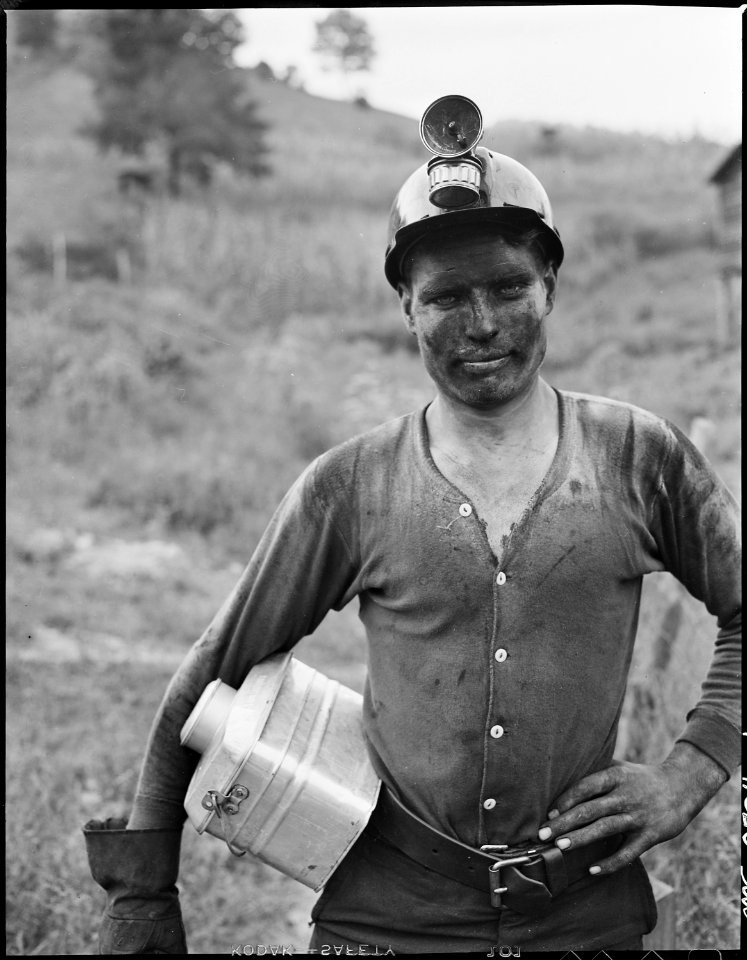 Rufus Sergent, married son, who is now coal cutter and general all around miner. Rufus did not like school and quit... - NARA - 541354