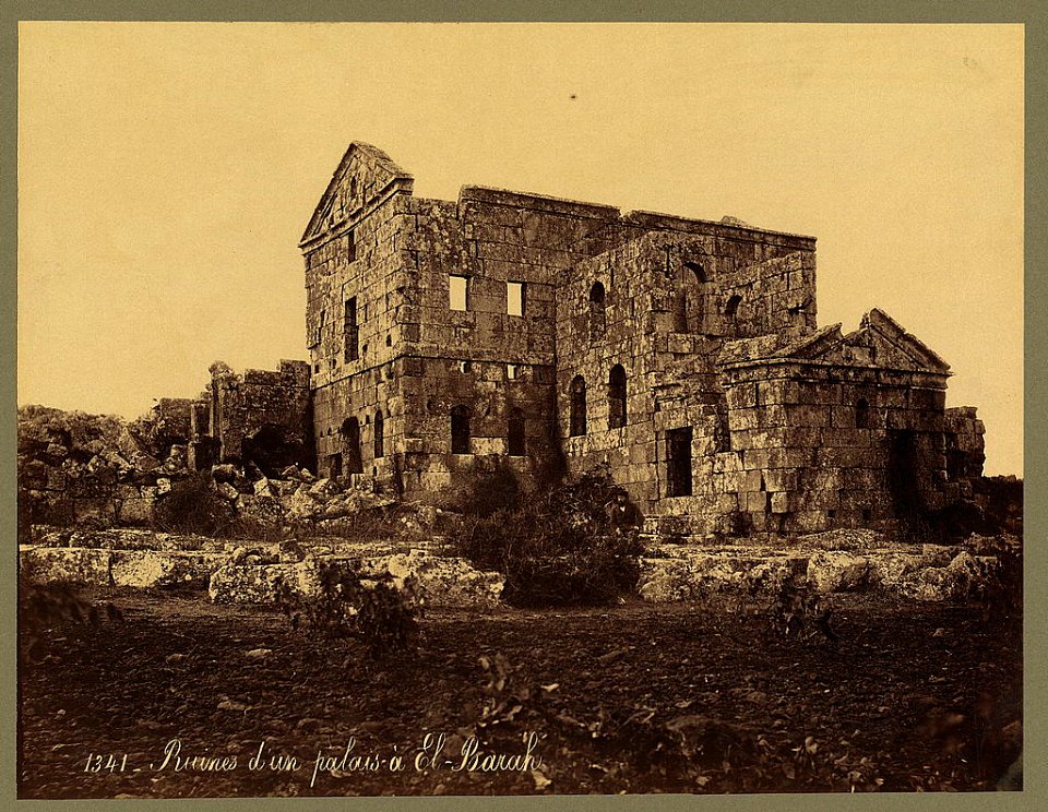 Ruines d'un palais à El-Barah LCCN2004670499