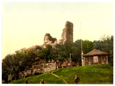Ruined castle, Rothenburg, Hartz, Germany-LCCN2002713829