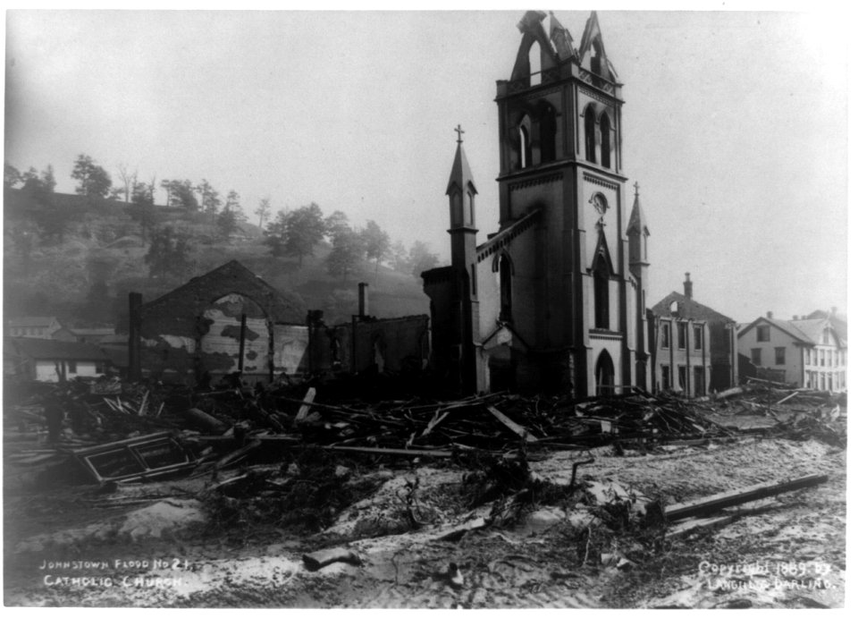 Ruins at Johnstown, Pa., after the flood, May 31, 1889 LCCN92509957