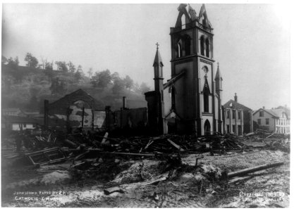 Ruins at Johnstown, Pa., after the flood, May 31, 1889 LCCN92509957