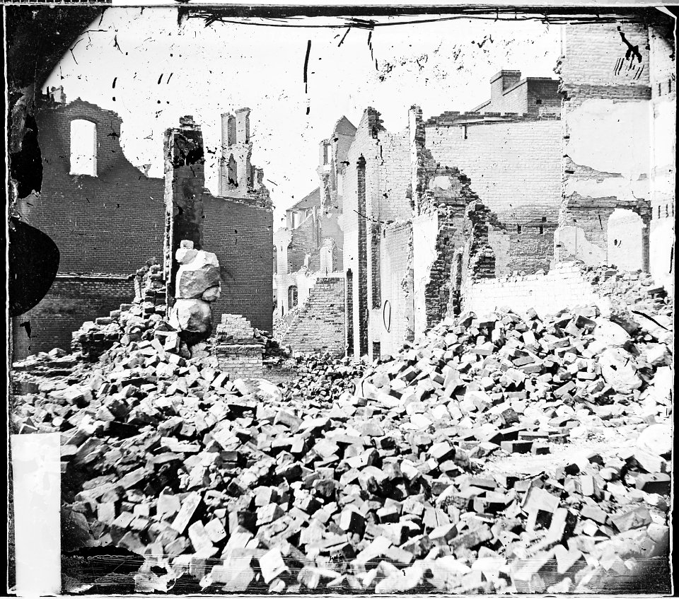 Ruins at Richmond - NARA - 530264