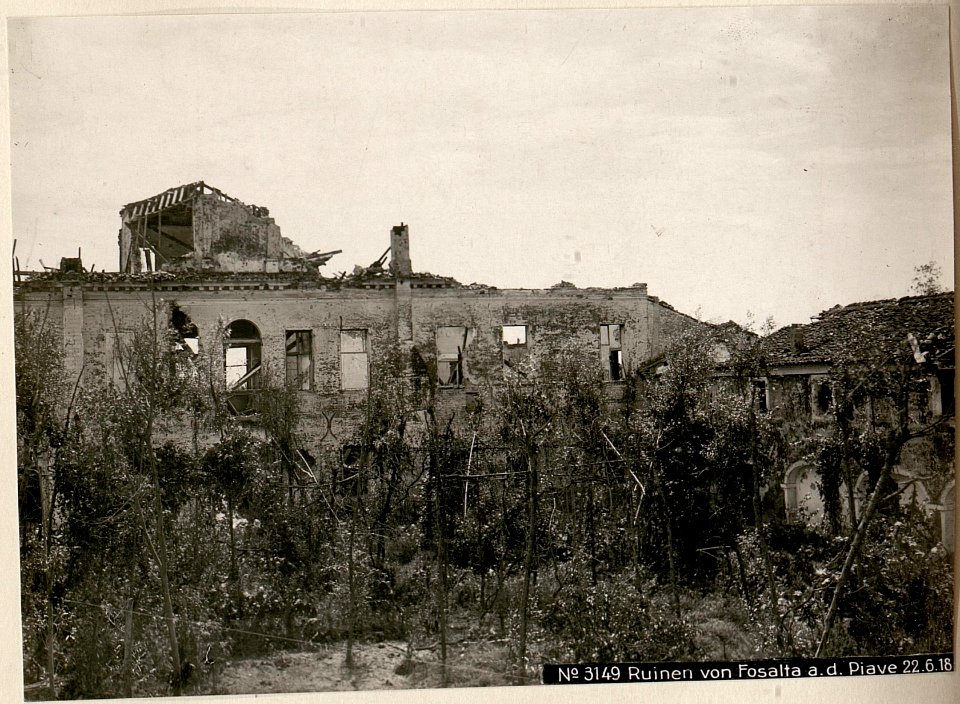Ruinen von Fosalta a.d. Piave 22.6.18. (BildID 15622037)