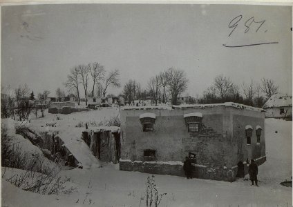 Ruinen von Mieczyszczow, Winterlandschaft. (BildID 15727803)