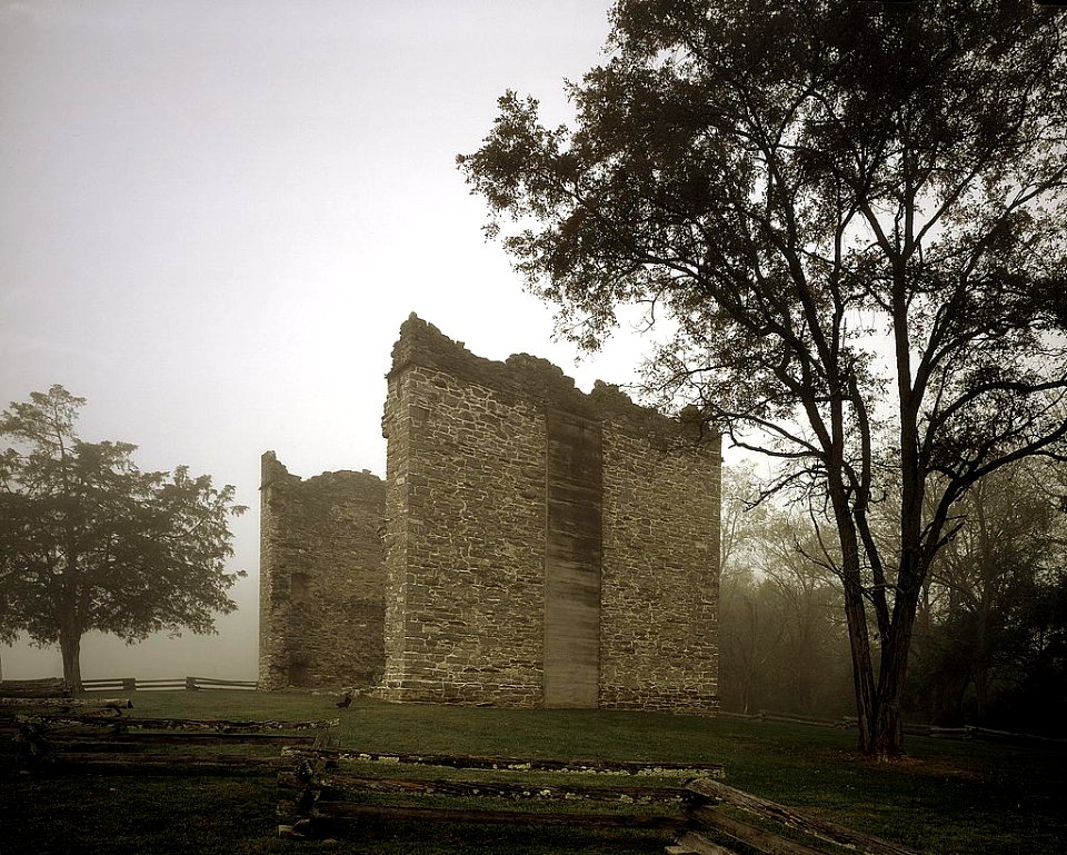 Ruins Liberty Hill Washington and Lee University Lexington Virginia