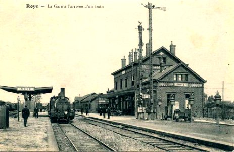 Roye (80), la nouvelle gare