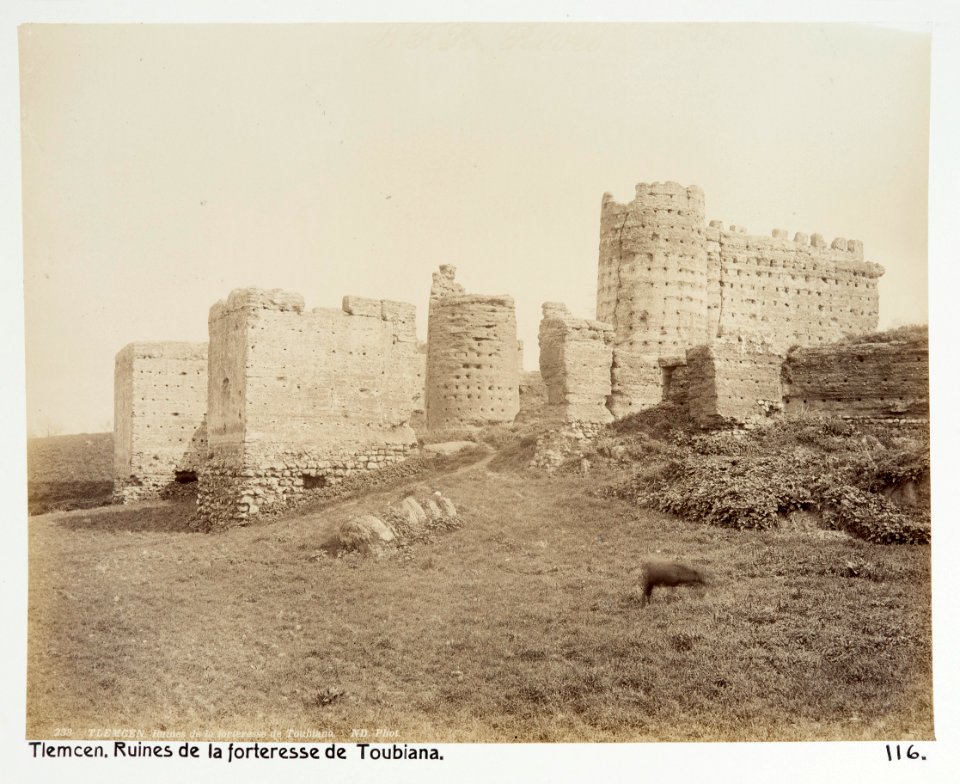 Ruinerna av Toubiana-fortet, Tlemcen, Algeriet - Hallwylska museet - 107973