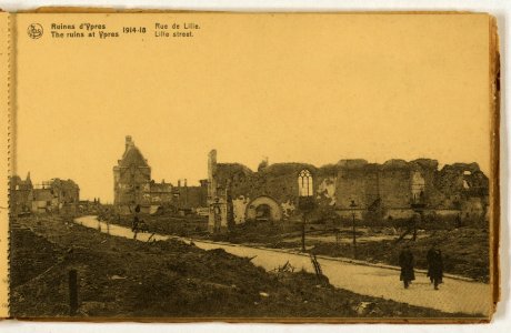 Ruines d'Ypres, 1914-18. Rue de Lille LCCN2005687020