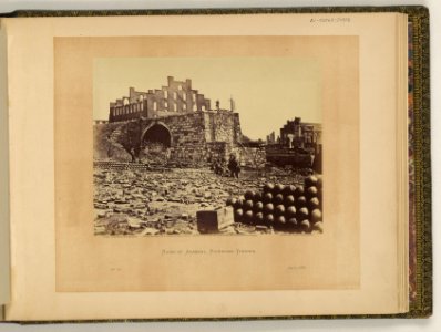 Ruins of arsenal, Richmond, Virginia - Alex. Gardner, photographer. LCCN2002713098