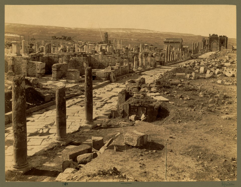 Ruines Romaines de Thamugas - ND Phot. LCCN2004665081