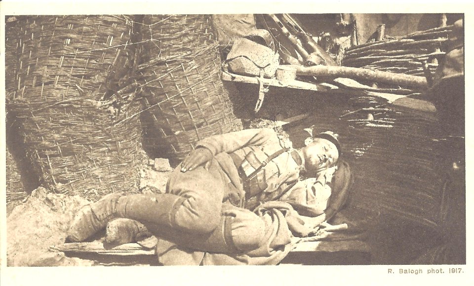 Rudolf Balogh - Battles of the Isonzo postcard 18