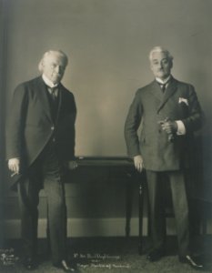 Rt Hon David Lloyd George and Hon Mederic Martin, Mayor of Montreal (HS85-10-42137)
