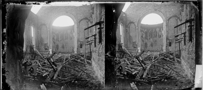 Ruins of a church - NARA - 529572