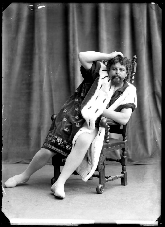 Rudolf Hoffmann in Den stumma från Portici at Kungliga Operan 1908 - SMV - GH152