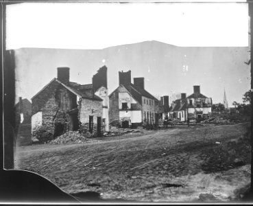 Ruins of Fredericksburg, Va - NARA - 524550