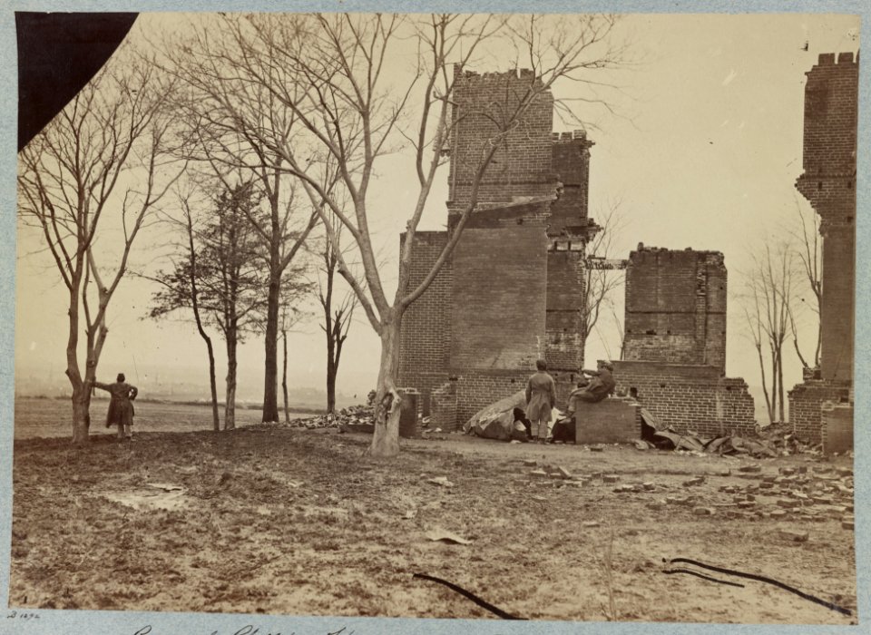 Ruins of Phillips House, near Falmouth, Va LCCN2014646184