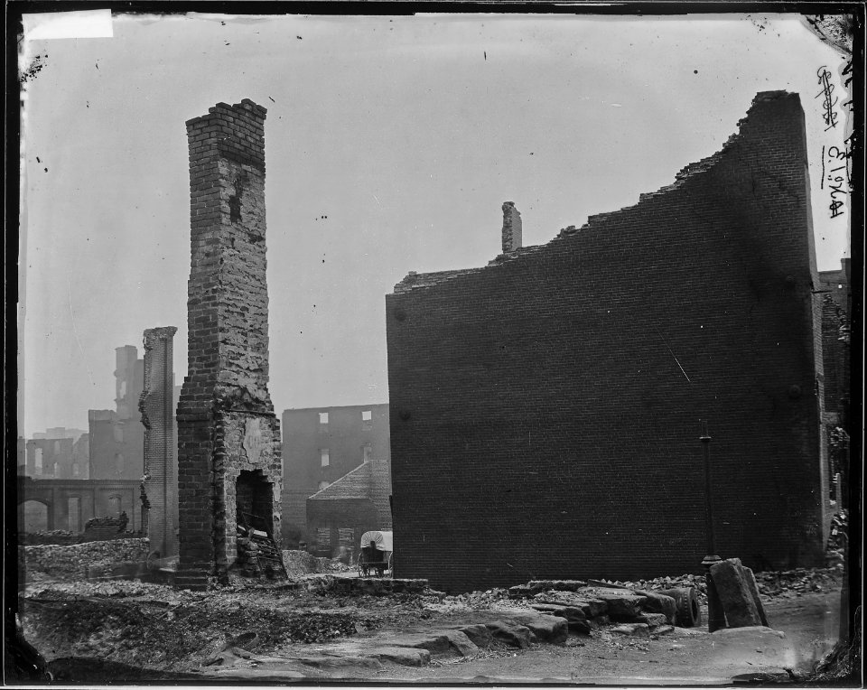 Ruins of Richmond, Va., April 1865 - NARA - 529221