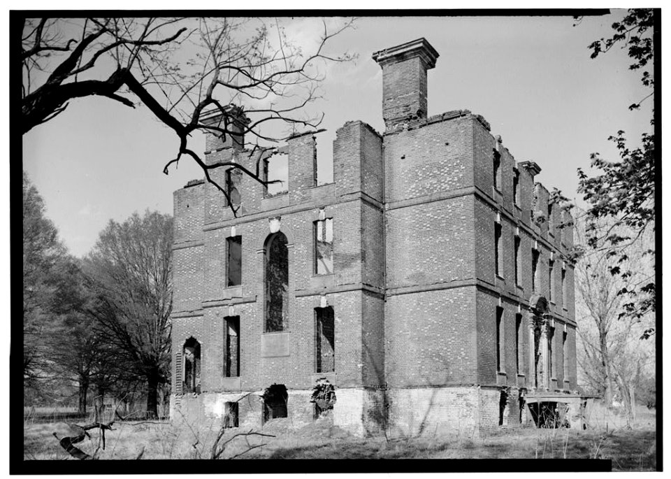 Ruins of Rosewell Plantation Gloucester County Virginia