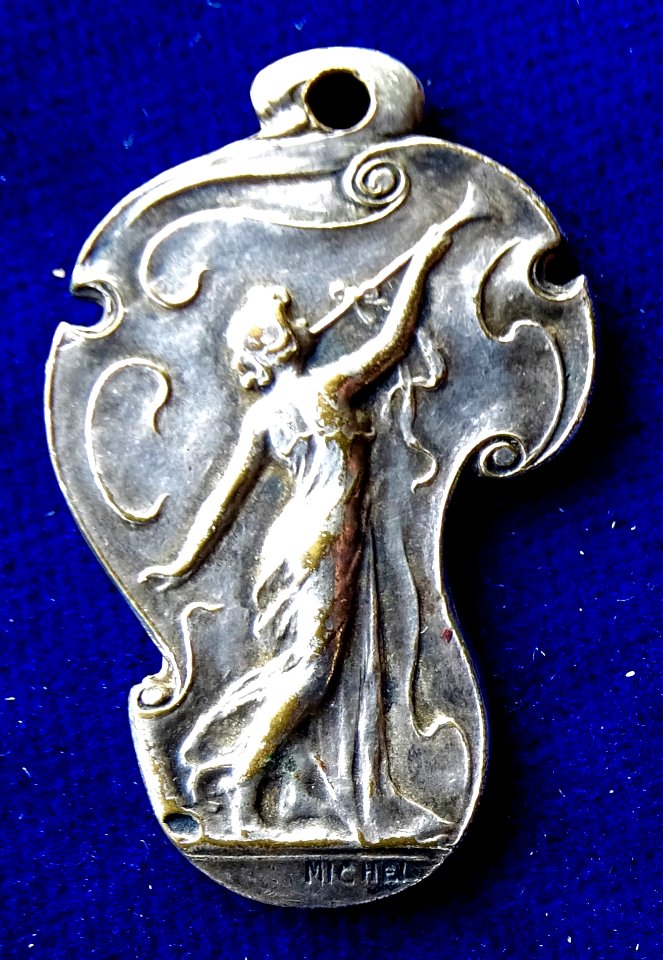 Ruhr Occupation, French Art Medal 1924 by Michel. Obverse