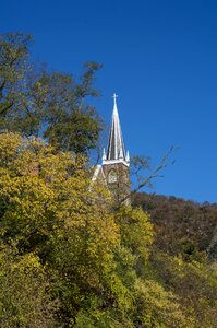 Maryland church autumn