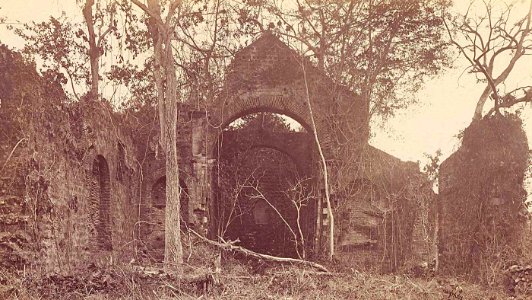 Ruinas del Convento de las Monjas, Panamá 1875