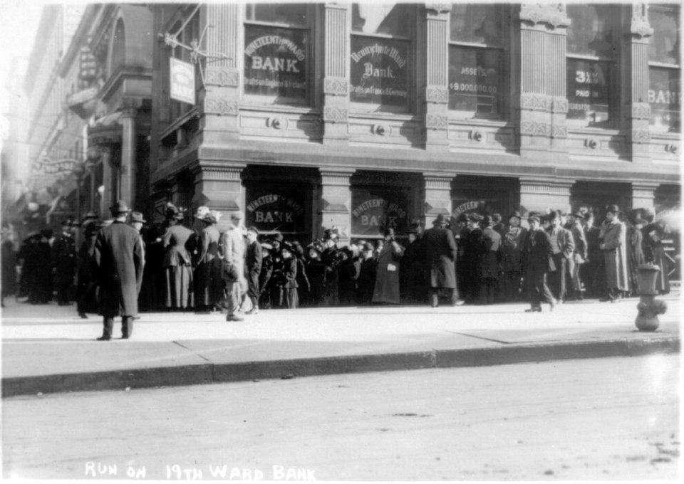 Run on 19th Ward Bank LCCN2002724020