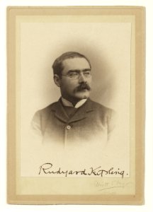Rudyard Kipling by Eliott & Fry, 1907 photo