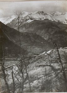 Rundbild v.Sv.Maria mit feindl.Stellungen am Isonzo bei Tolmein. (BildID 15597686)